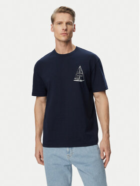 Tommy Jeans Tommy Jeans Camiseta Sailboat DM0DM23184 Azul marino Regular Fit