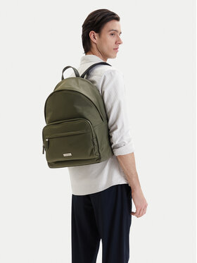 Calvin Klein Umhängetasche Calvin Klein Sleek Round Backpack LV04D3143G Grün