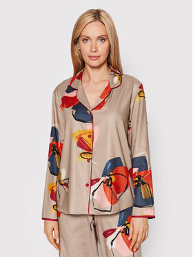 Cyberjammies Cyberjammies Pižamos marškinėliai Naomi 9321 Smėlio Regular Fit