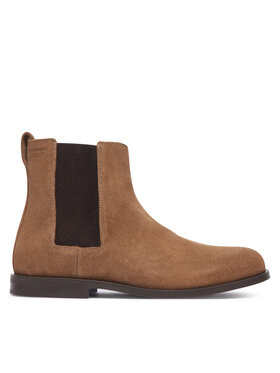 Calvin Klein Sztyblety Calvin Klein Ess Rubber Chelsea Su HM0HM02055 Beżowy