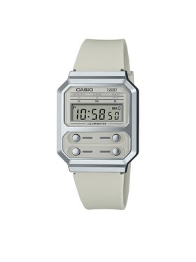 Casio Hodinky Casio A100WEF-8AEF Sivá