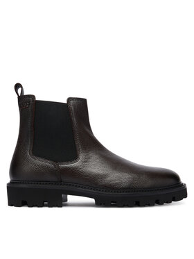 BOSS Členková obuv s elastickým prvkom BOSS Julyo 50552573 Hnedá