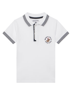 Beverly Hills Polo Club Beverly Hills Polo Club Polo P-SS26B-P424108 Λευκό Regular Fit