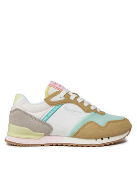 Pepe Jeans Αθλητικά Pepe Jeans London Urban G PGS40002 Μπεζ