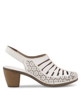 Rieker Salonarji Rieker 40959-80 Bela