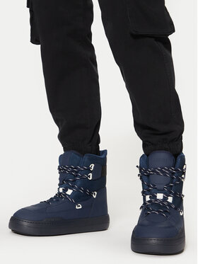 Moon Boot Śniegowce Moon Boot Park Sneaker Boot 80D2470060 Granatowy