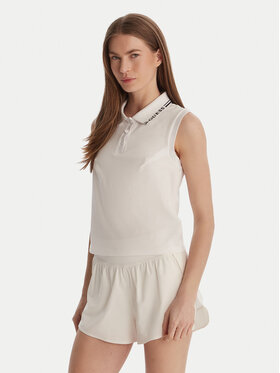 Guess Guess Поло V6GP03 K2958 Білий Regular Fit