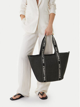 KARL LAGERFELD Handtasche KARL LAGERFELD A1W46074 Schwarz