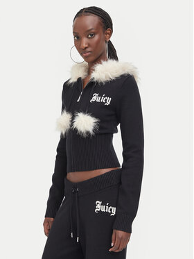 Juicy Couture Juicy Couture Cárdigan JCWAS226309 Negro Regular Fit