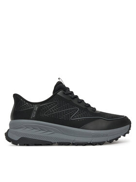 Skechers Trekingová obuv Skechers Switch Back-Mist 237685/BKMT Čierna