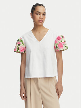 Liu Jo Liu Jo Футболка WA6513 J6308 Білий Relaxed Fit