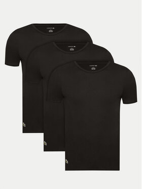 Lacoste Lacoste Комплект футболок TH9007 Чорний Slim Fit