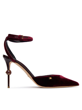 Elisabetta Franchi Туфлі на шпильці Elisabetta Franchi SA-74L-57E2-EA4 Бордовий