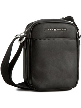 Tommy Hilfiger Geantă crossover Tommy Hilfiger Th City Mini Reporter AM0AM01941 Negru