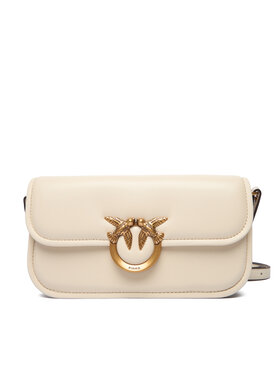 PINKO Soma PINKO Love Box Baguette Al 25-26 PLTT 105083 A26L Écru