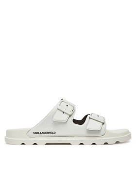 KARL LAGERFELD Šľapky KARL LAGERFELD Kondo Tred KL70975 Biela