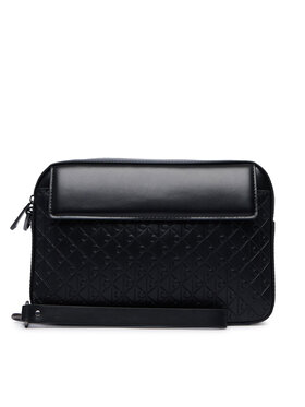 Calvin Klein Somiņa Calvin Klein Refined Emblem Mix Pouch W/ Hand LV04D1369G Melns
