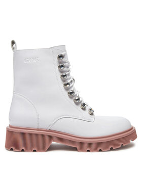GOE Šnurovacia obuv GOE OO2N4105 Biela