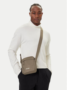 Calvin Klein Geantă crossover Calvin Klein Sleek Reporter LV04D3180G Bej