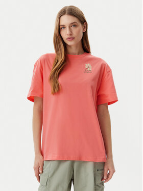 Columbia Columbia T-Shirt Rolling Bend™ Graphic 2120031 Ροζ Oversize