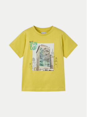 Mayoral Mayoral Футболка 3043 Жовтий Regular Fit