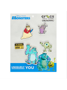 Crocs Apavu rotājums Crocs Jibbitz™ Monsters Inc 5-Pack 10014921 Daudzkrāsains