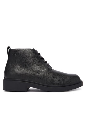 Calvin Klein Stiefeletten Calvin Klein Dress Lug Desert Boot Lth YM0YM01427 Schwarz