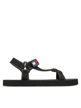 Tommy Jeans Sandalen Tommy Jeans Tjm Casual Sandal EM0EM01563 Schwarz