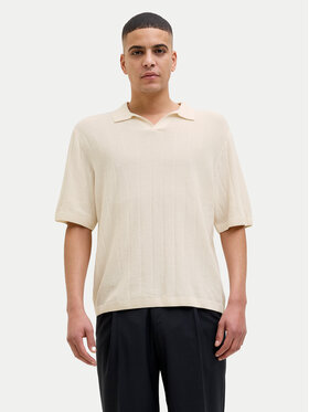 Jack & Jones Jack & Jones Поло Varenna 12272578 Бежевий Relaxed Fit