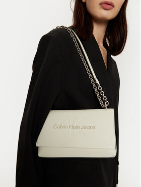Calvin Klein Jeans Borsetta Calvin Klein Jeans K60K612221 Écru