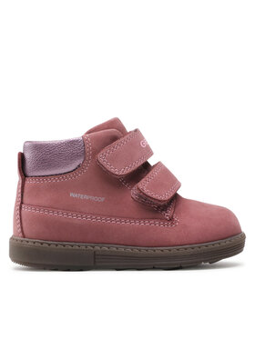 Geox Šnurovacia obuv Geox B Hynde G. B163MB 00032 C8006 M Ružová