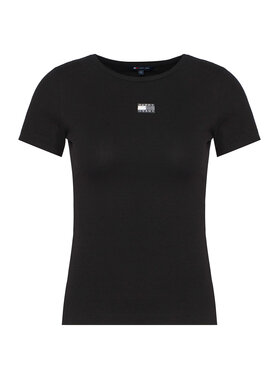 Tommy Jeans Tommy Jeans Camiseta DW0DW17881 Negro Slim Fit
