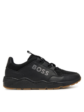 BOSS Снікерcи BOSS J51648 M Чорний