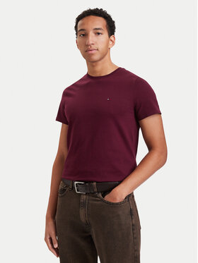 Tommy Jeans Tommy Jeans Camiseta DM0DM04411 Violeta Slim Fit