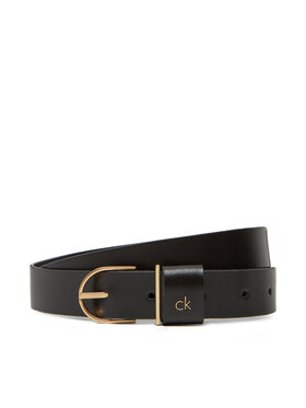 Calvin Klein Sieviešu josta Calvin Klein Ck Metal Loop Round Buckle 25Mm LV04F7039G Melns