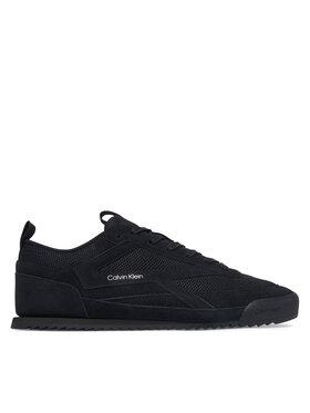 Calvin Klein Sneakersy Calvin Klein Low Pro Runner Mix Mat HM0HM02208 Černá