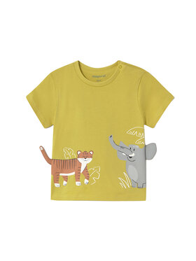 Mayoral Mayoral Футболка 1061 Жовтий Regular Fit