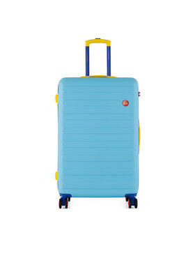 Semi Line Veľký kufor Semi Line T5844-3 Modrá