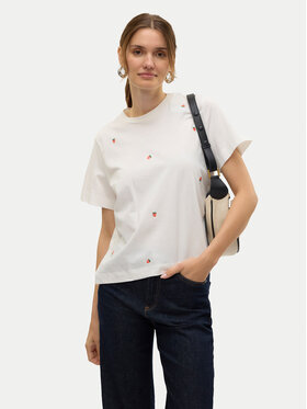 Vero Moda Vero Moda Футболка Solvei 10325318 Білий Regular Fit