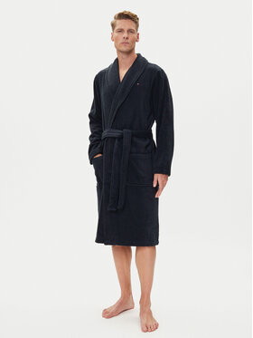 Tommy Hilfiger Tommy Hilfiger Bademantel Icon Bathrobe 2S87905539 Dunkelblau