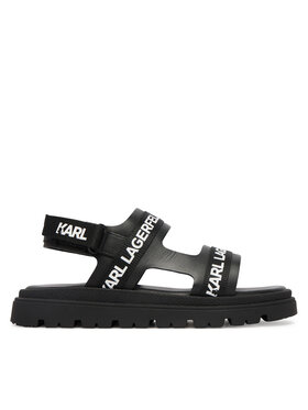 KARL LAGERFELD Sandały KARL LAGERFELD Z31176 M Czarny