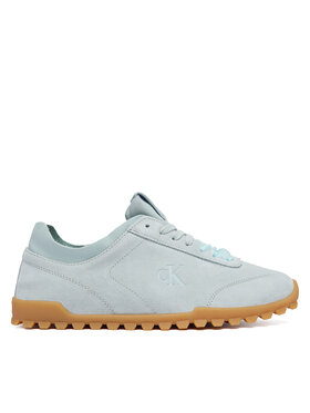Calvin Klein Sneakers Calvin Klein Low Profile Run Mg Sue Db Laces HW0HW03150 Hellblau