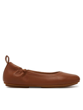 FitFlop Baleríny FitFlop Q74 592 Hnedá
