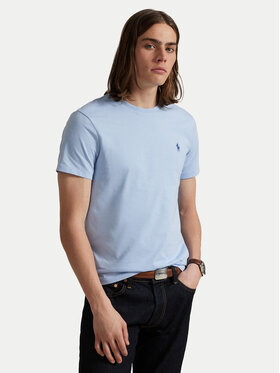 Polo Ralph Lauren Polo Ralph Lauren Camiseta 710671438444 Celeste Custom Slim Fit