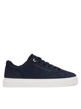 Tommy Hilfiger Sneakers Tommy Hilfiger Logo Cupsole Trainers FW0FW09109 Dunkelblau