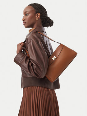 Calvin Klein Soma Calvin Klein Mix Media Shoulder Bag LV04F3886G Brūns