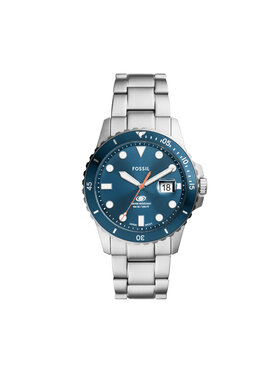 Fossil Hodinky Fossil Blue FS6050 Strieborná