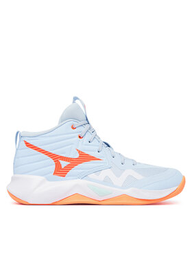 Mizuno Zapatillas de fútbol sala Mizuno Wave Momentum Pro Mid V1GC2545 Azul claro