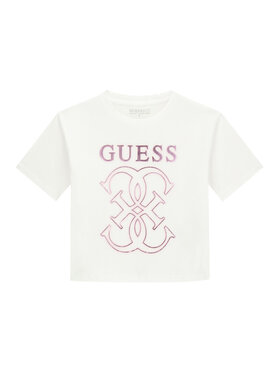 Guess Guess Футболка J6RI22 K8HM4 Білий Regular Fit