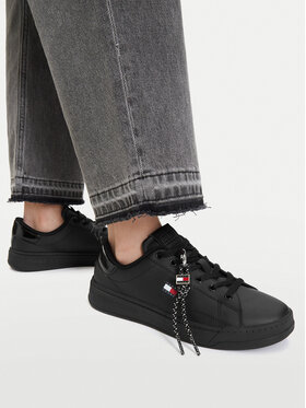 Tommy Jeans Sneakers Tommy Jeans Tjw Logo Sneaker EN0EN03129 Negru